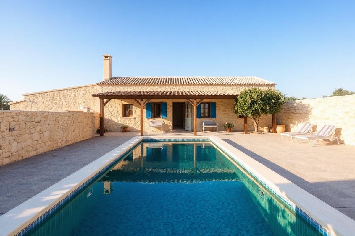 Restored Maltese farmhouse with private pool
